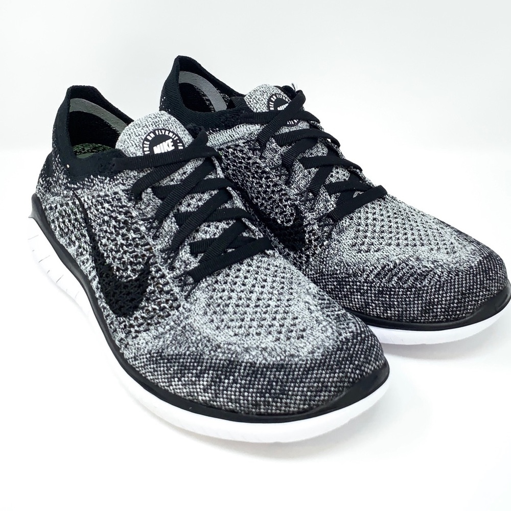 Nike Free RN Flyknit 2018 'Oreo' - Picture 4 of 8